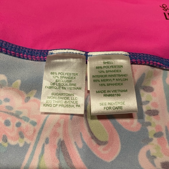 🌴Lilly Pulitzer Luxletic Cropped Leggings XL - Picture 10 of 10